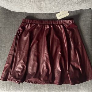 FOR SALE Burgundy Skirt